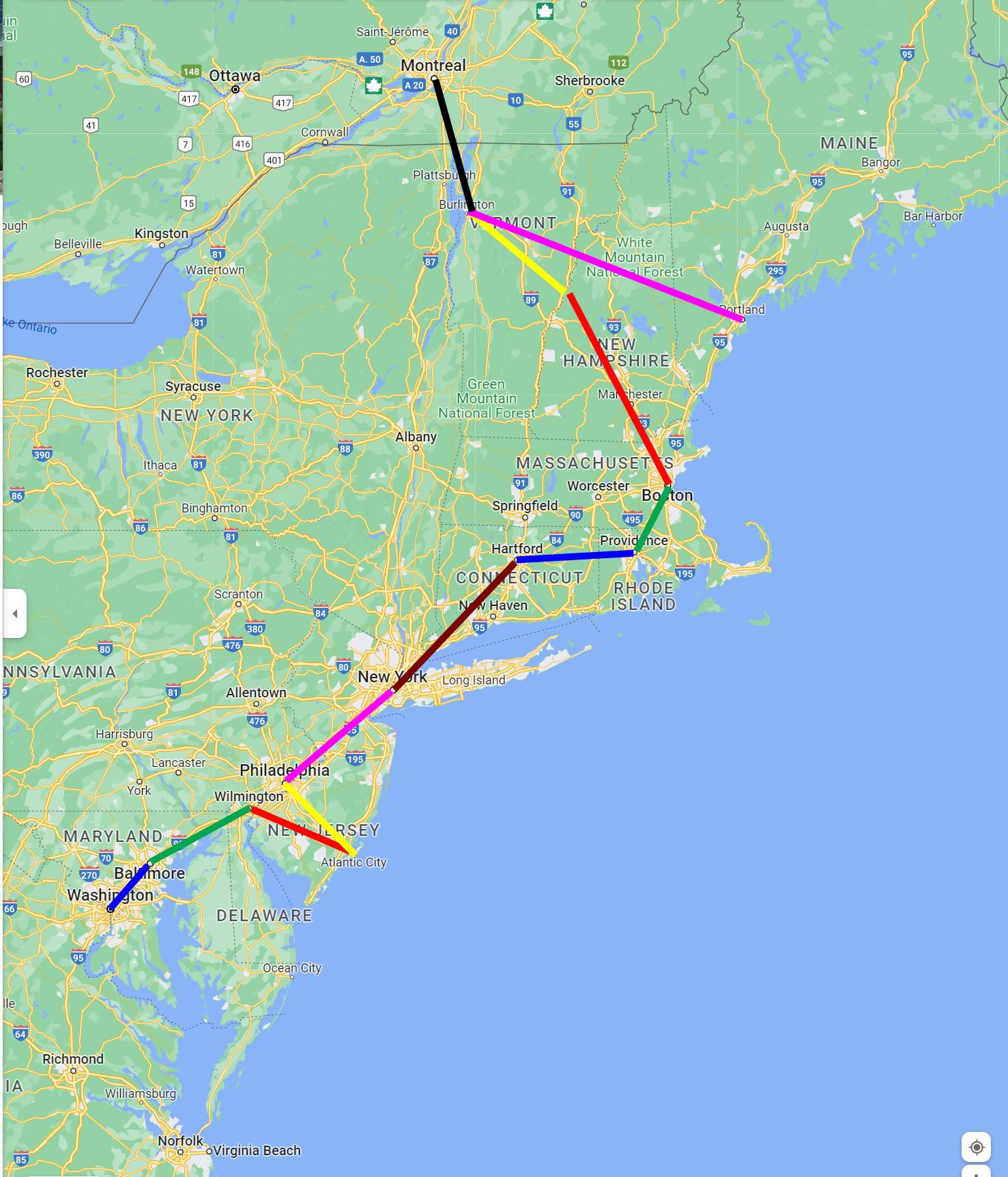 2023 Train Trip – New England